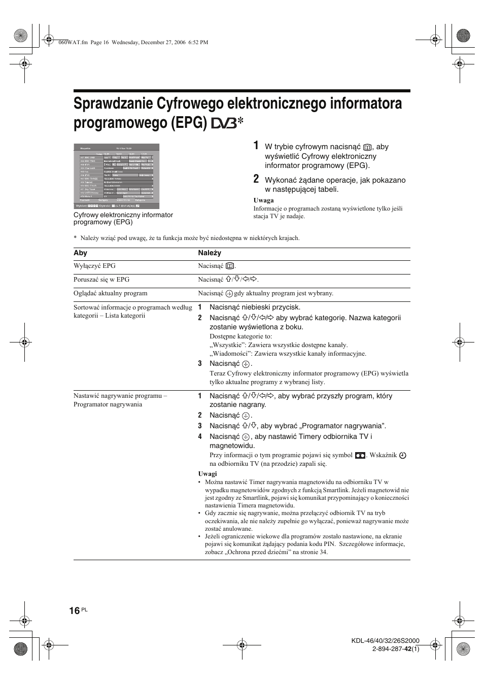 Sony KDL-40S2510 User Manual | Page 102 / 131