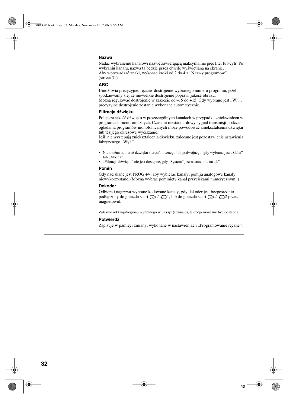 Sony KDL-40S2510 User Manual | Page 118 / 131