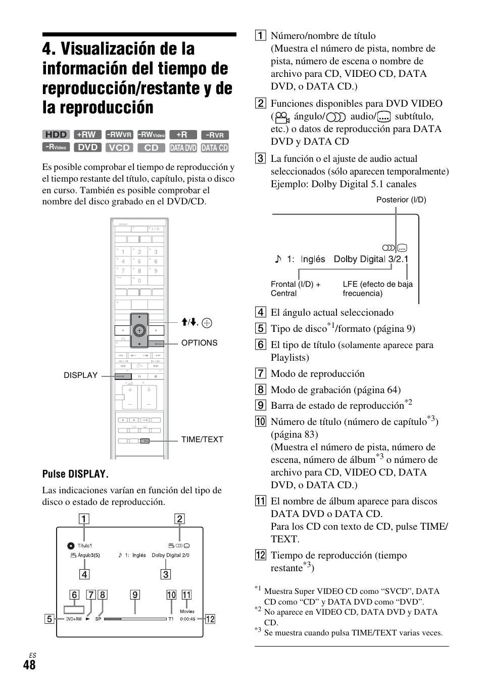 Reproducción | Sony DAR-X1R User Manual | Page 198 / 623