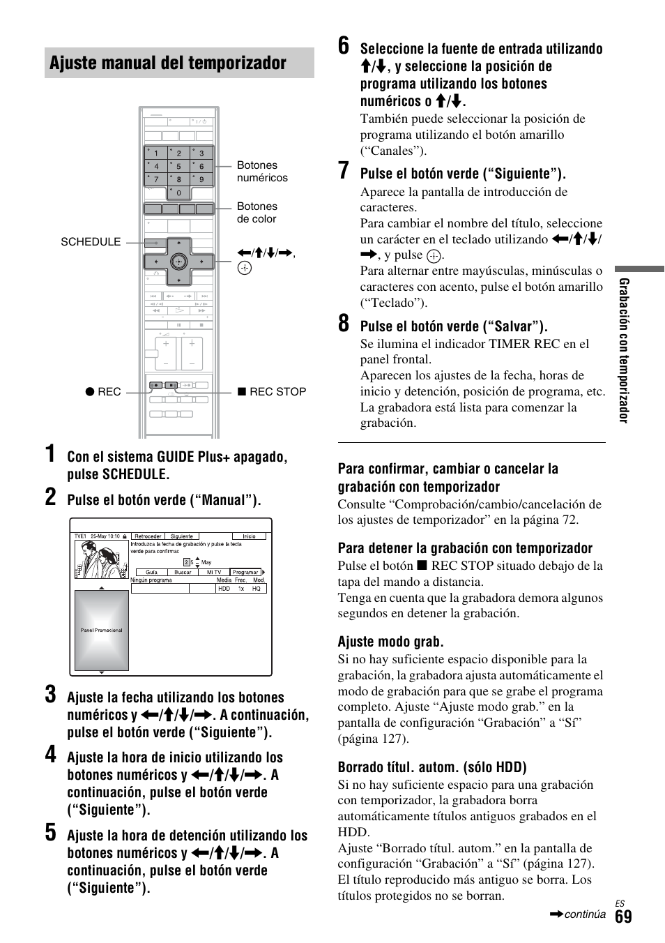 Ajuste manual del temporizador | Sony DAR-X1R User Manual | Page 219 / 623