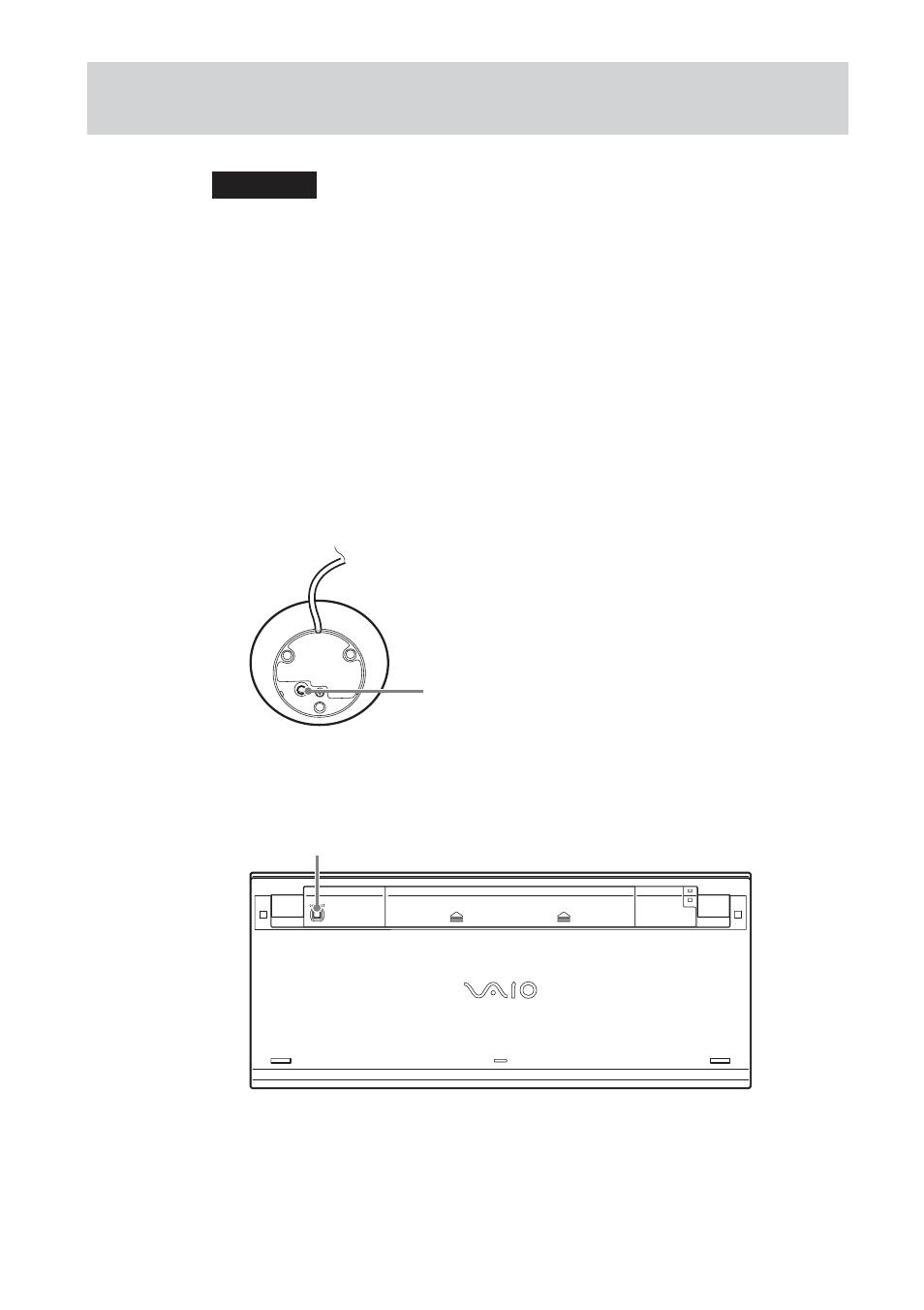 Activation de la communication entre, Le clavier et la souris et le récepteur | Sony VGP-WKB1 User Manual | Page 82 / 132