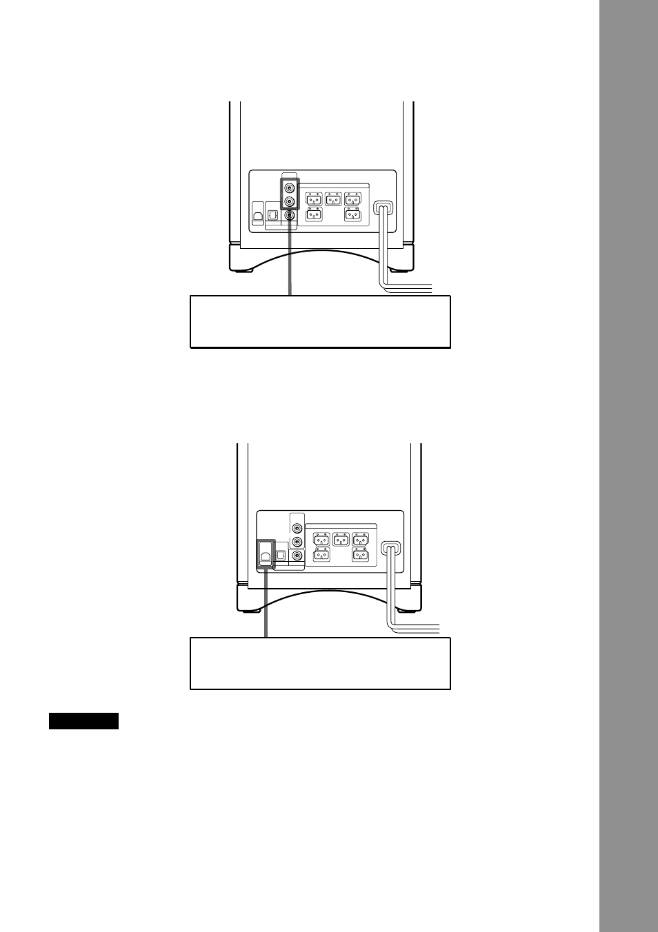 Vorbereitung en, Fernsehgerät, videorecorder usw, Audioverbindungskabel (nicht mitgeliefert) | Sony HT-BE1 User Manual | Page 67 / 112
