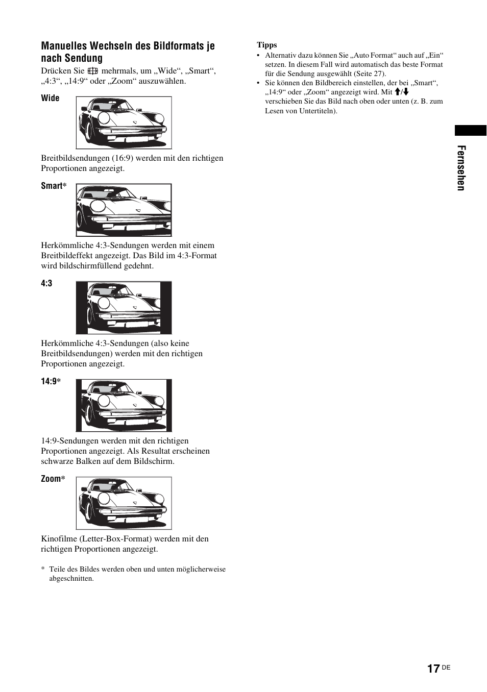 Seite 17) | Sony KDL-V32A11E User Manual | Page 63 / 192