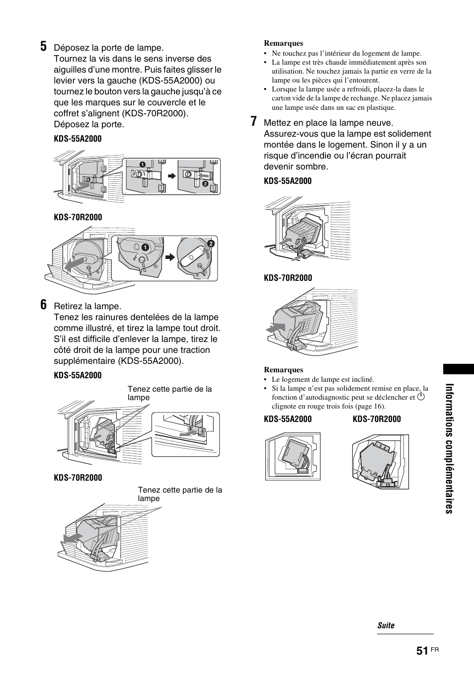 Sony KDS-70R2000 User Manual | Page 107 / 240