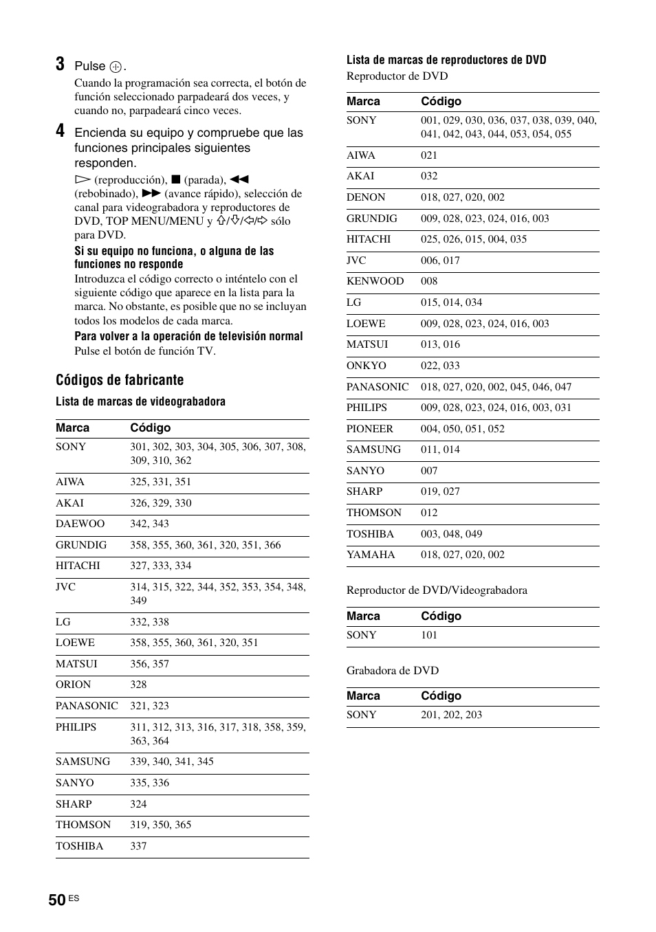 Sony KDS-70R2000 User Manual | Page 226 / 240