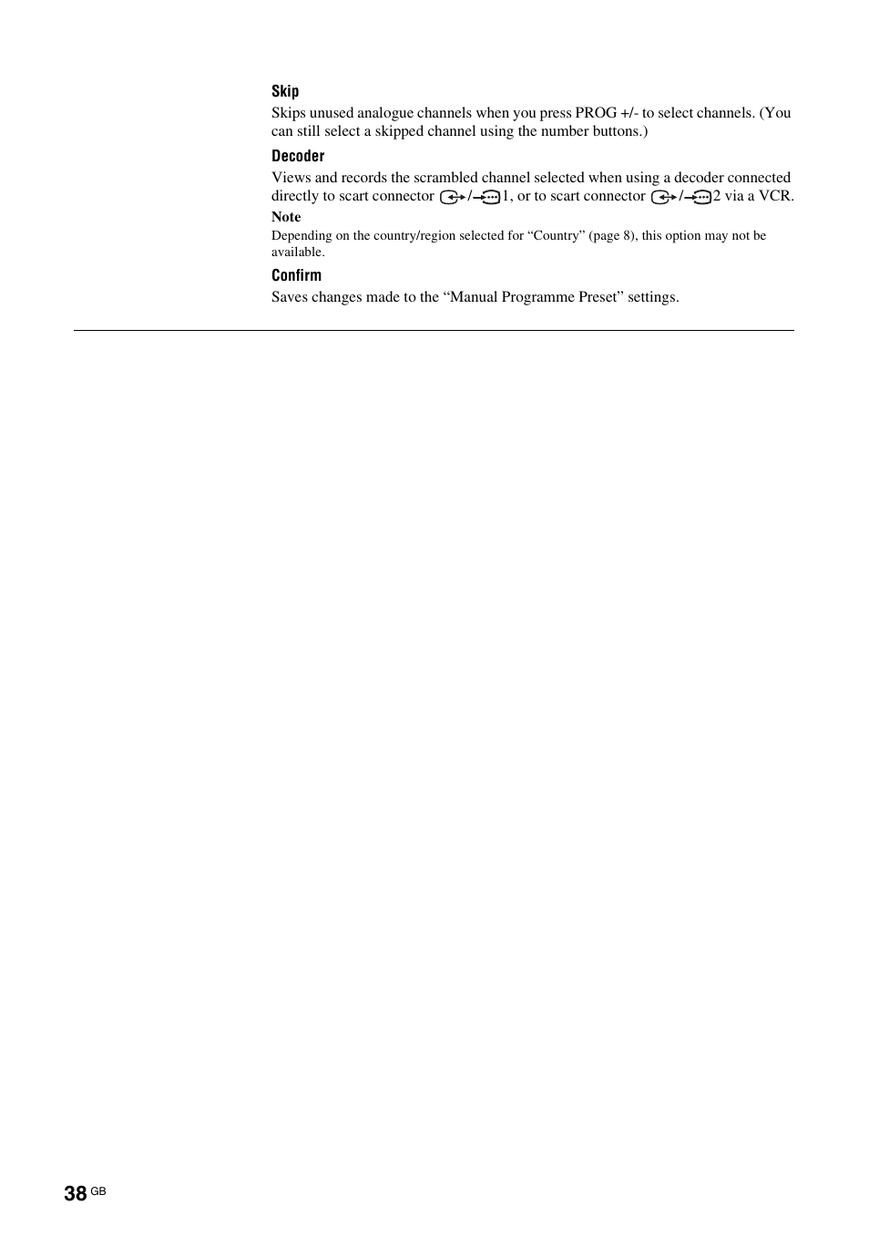 Sony KDS-70R2000 User Manual | Page 38 / 240