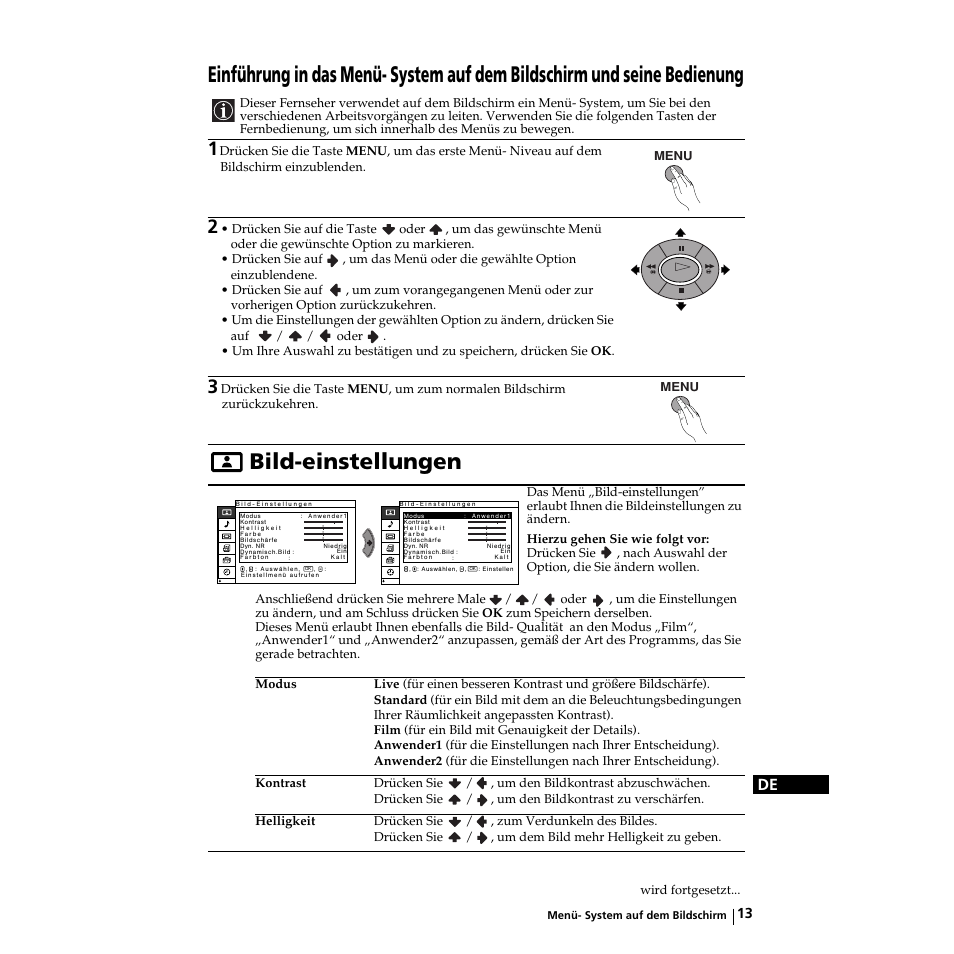 Sony KZ-32TS1E User Manual | Page 46 / 135