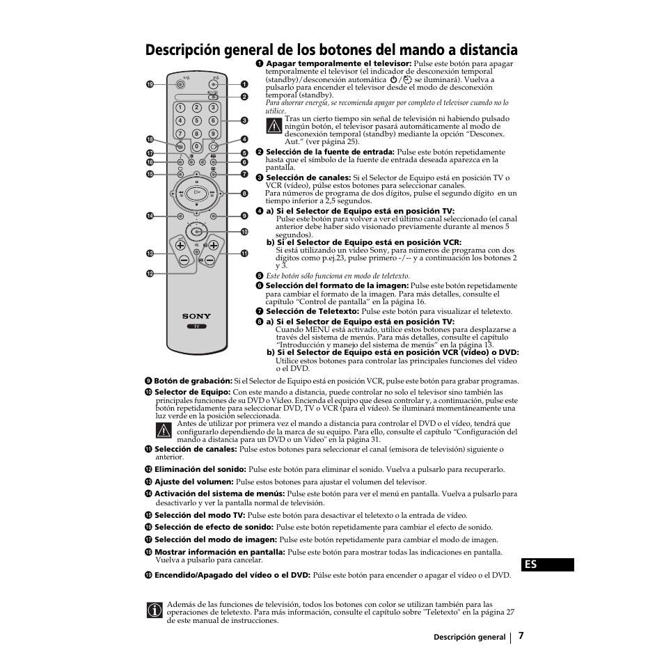 Sony KZ-32TS1E User Manual | Page 72 / 135