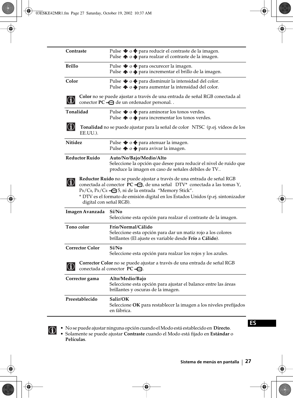 Sony KE-42MR1 User Manual | Page 178 / 305