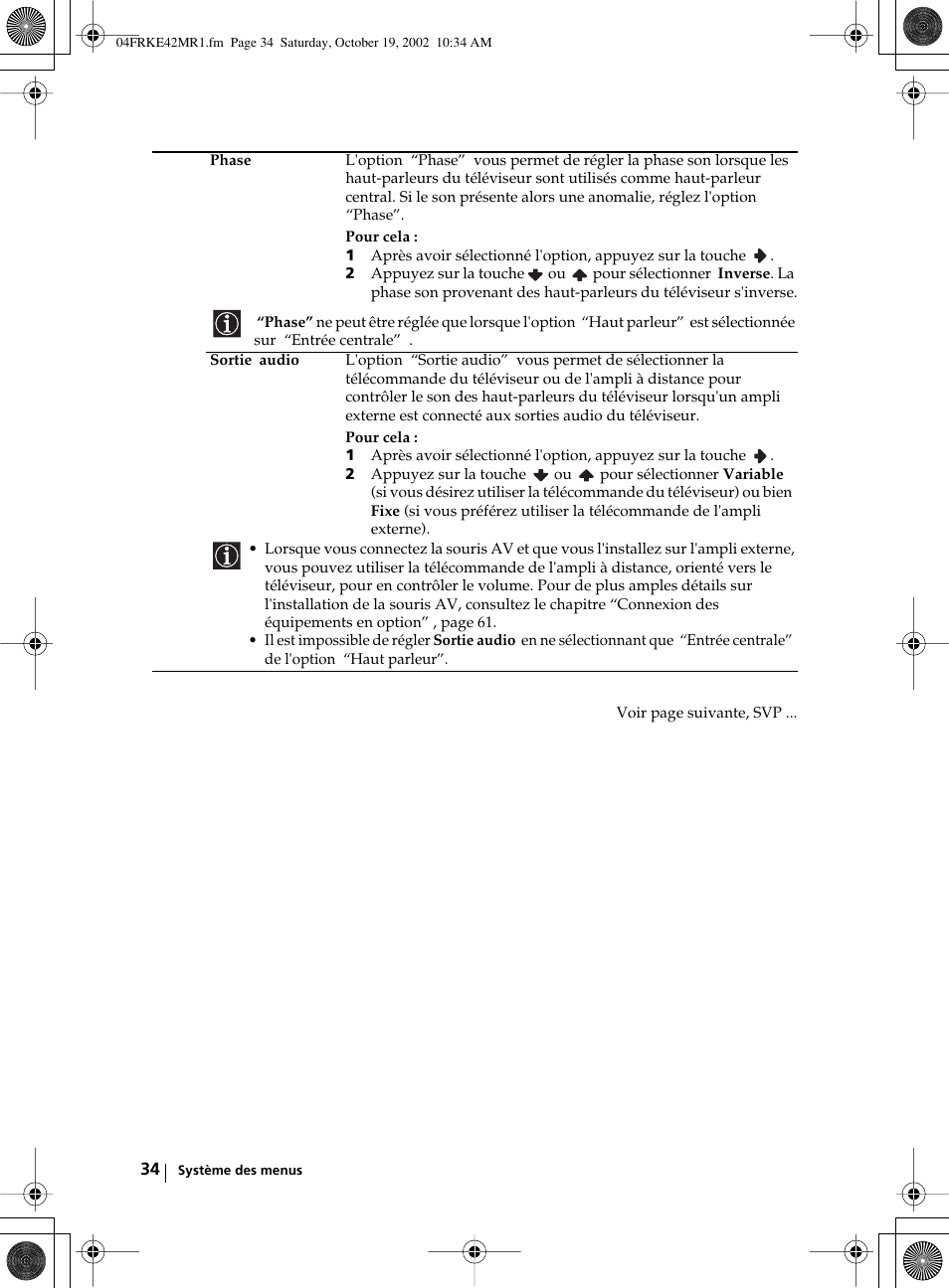 Sony KE-42MR1 User Manual | Page 260 / 305