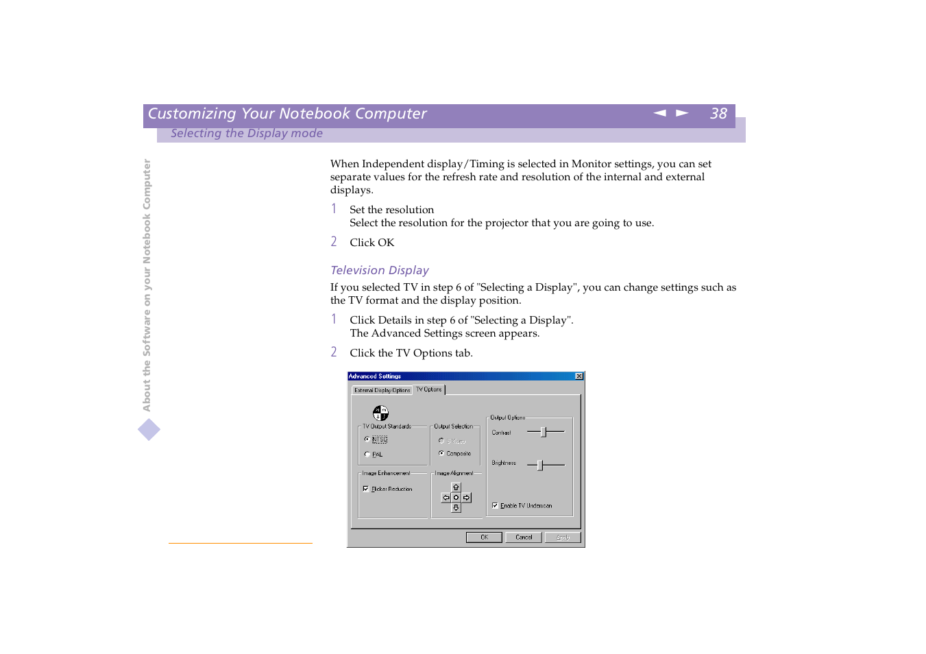 Sony PCG-X18 User Manual | Page 38 / 53