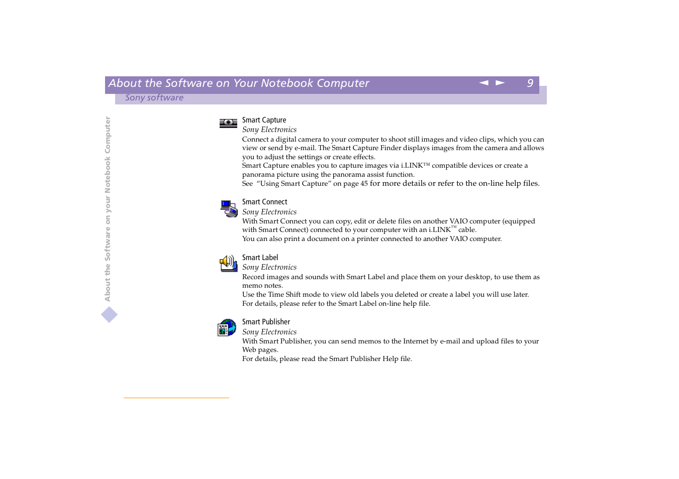 Sony PCG-X18 User Manual | Page 9 / 53
