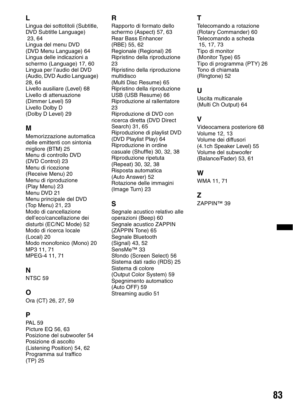 Sony XNV-660BT User Manual | Page 243 / 248