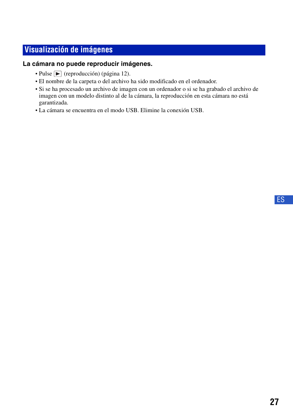 Visualización de imágenes | Sony DSC-T20 User Manual | Page 57 / 60