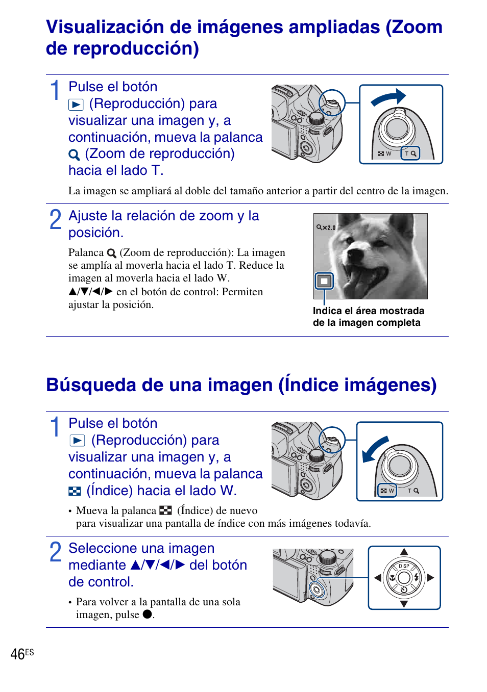 Utilización de las funciones de visualización, Búsqueda de una imagen (índice imágenes) | Sony DSC-HX1 User Manual | Page 120 / 151