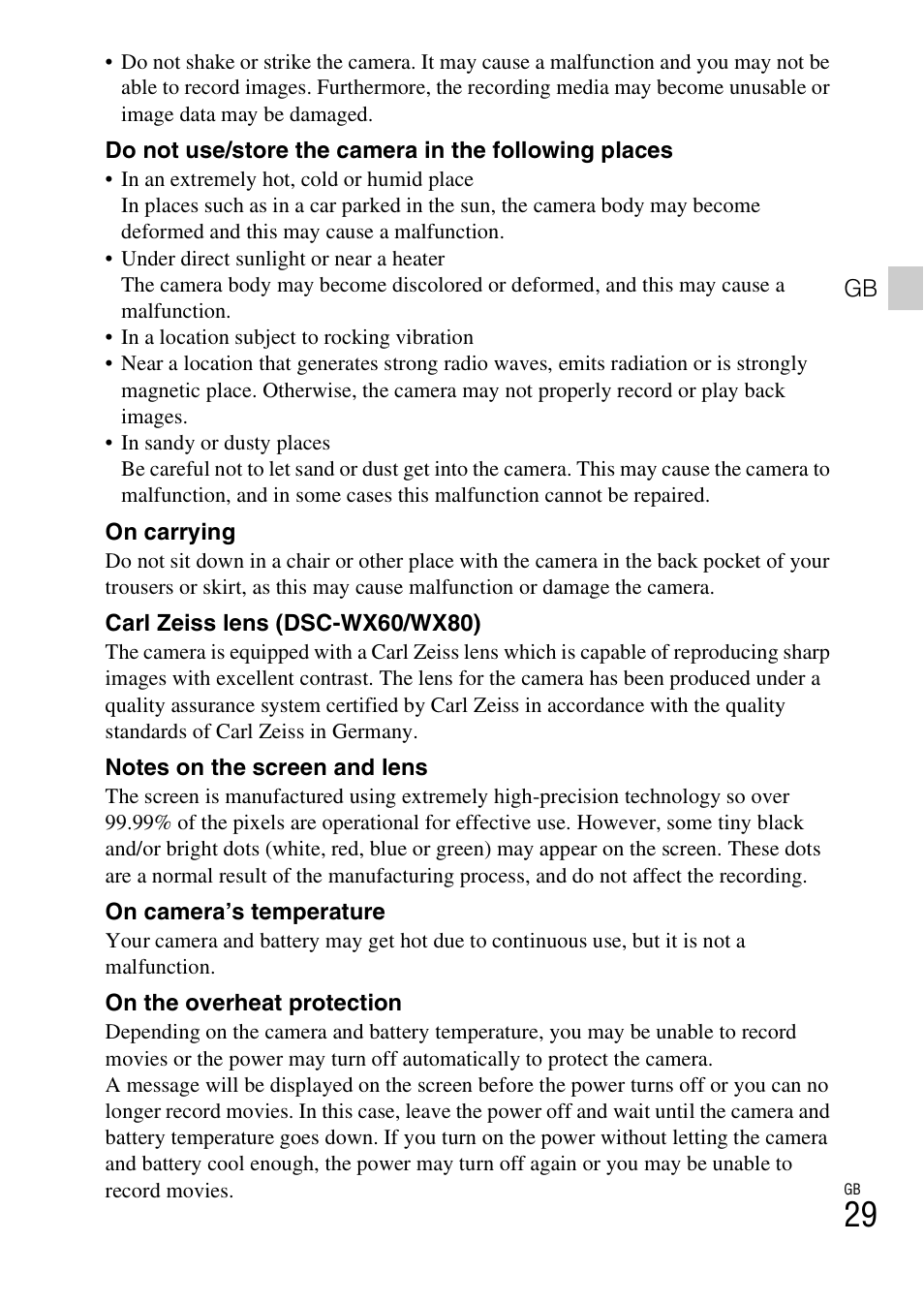 Sony DSC-WX60 User Manual | Page 29 / 72