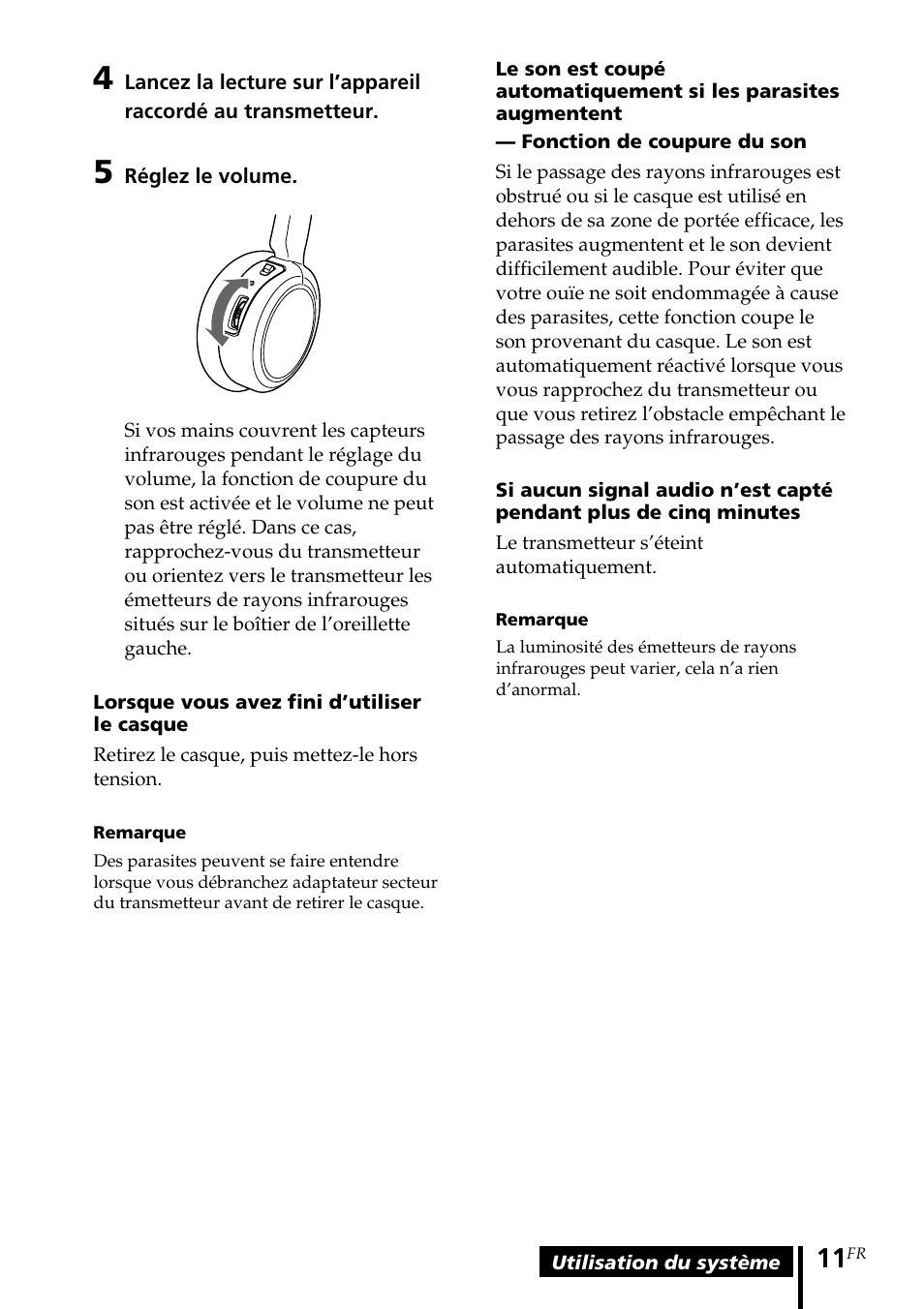Sony MDR-IF140K User Manual | Page 25 / 44