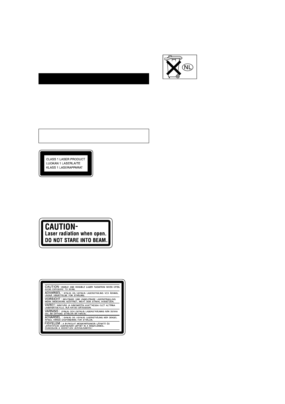 Advertencia | Sony MHC-DP1000D User Manual | Page 134 / 200