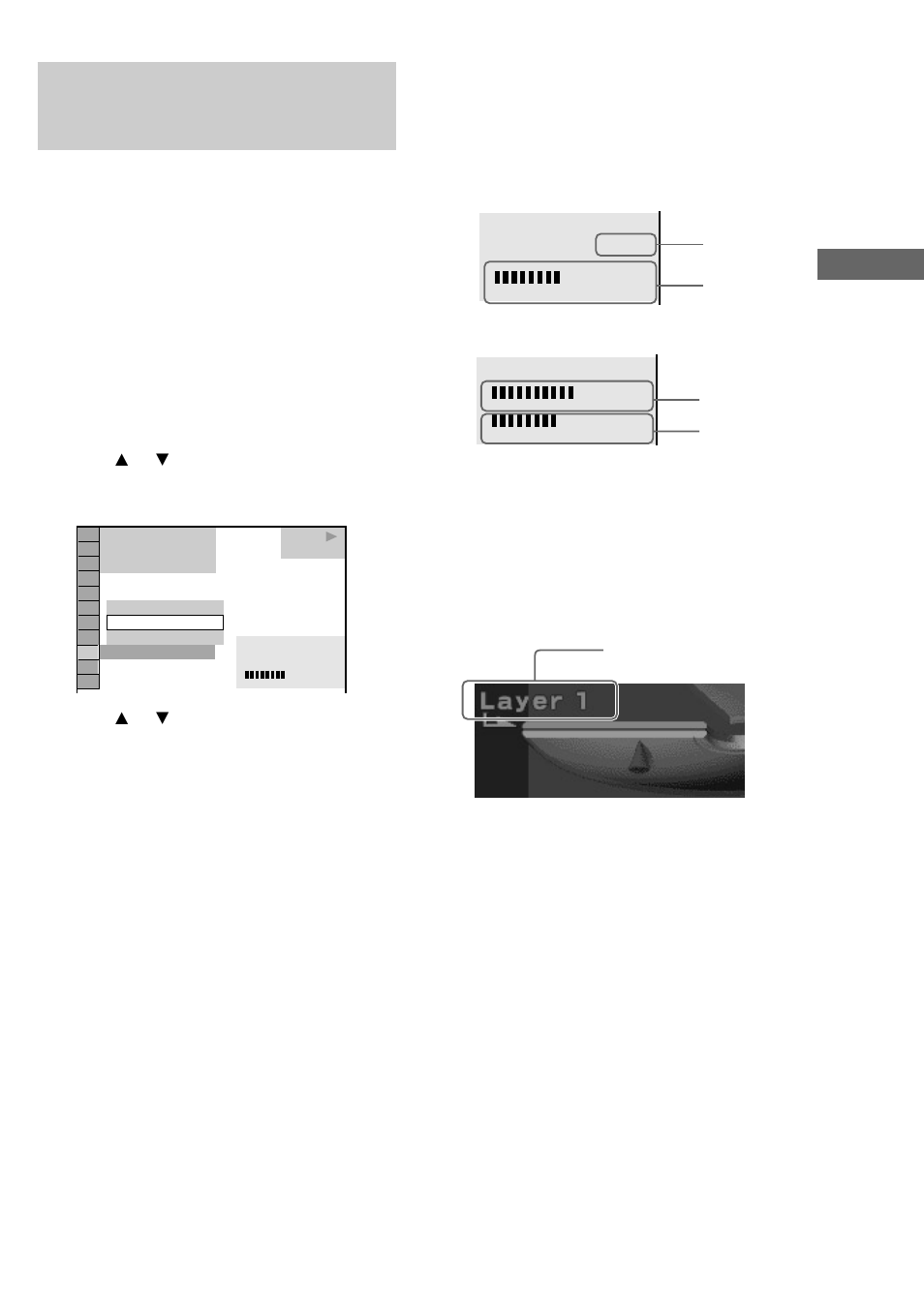 Checking the playback information, Displays of each item, Bit rate | Sony MHC-DP1000D User Manual | Page 31 / 200