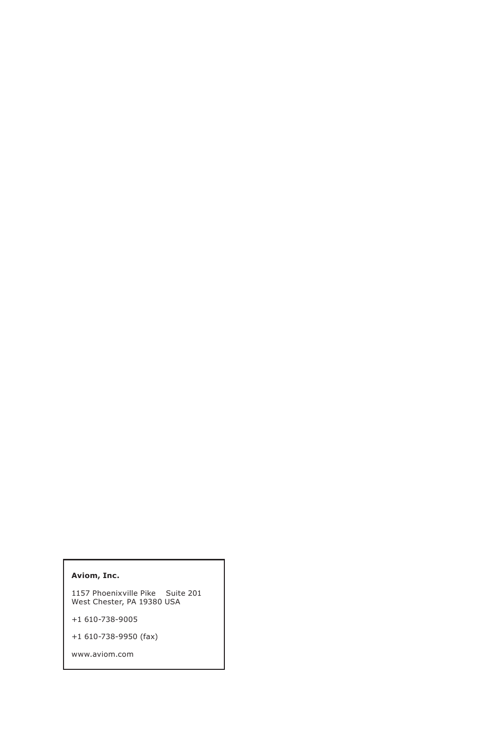 Aviom A-16II User Manual | Page 2 / 57