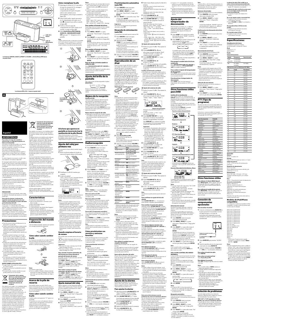 Sony XDR-DS12iP User Manual | Page 2 / 2