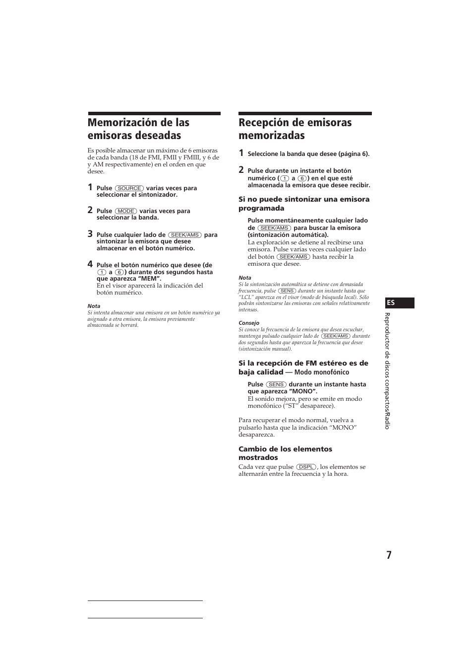 Sony CDX-4160 User Manual | Page 21 / 32