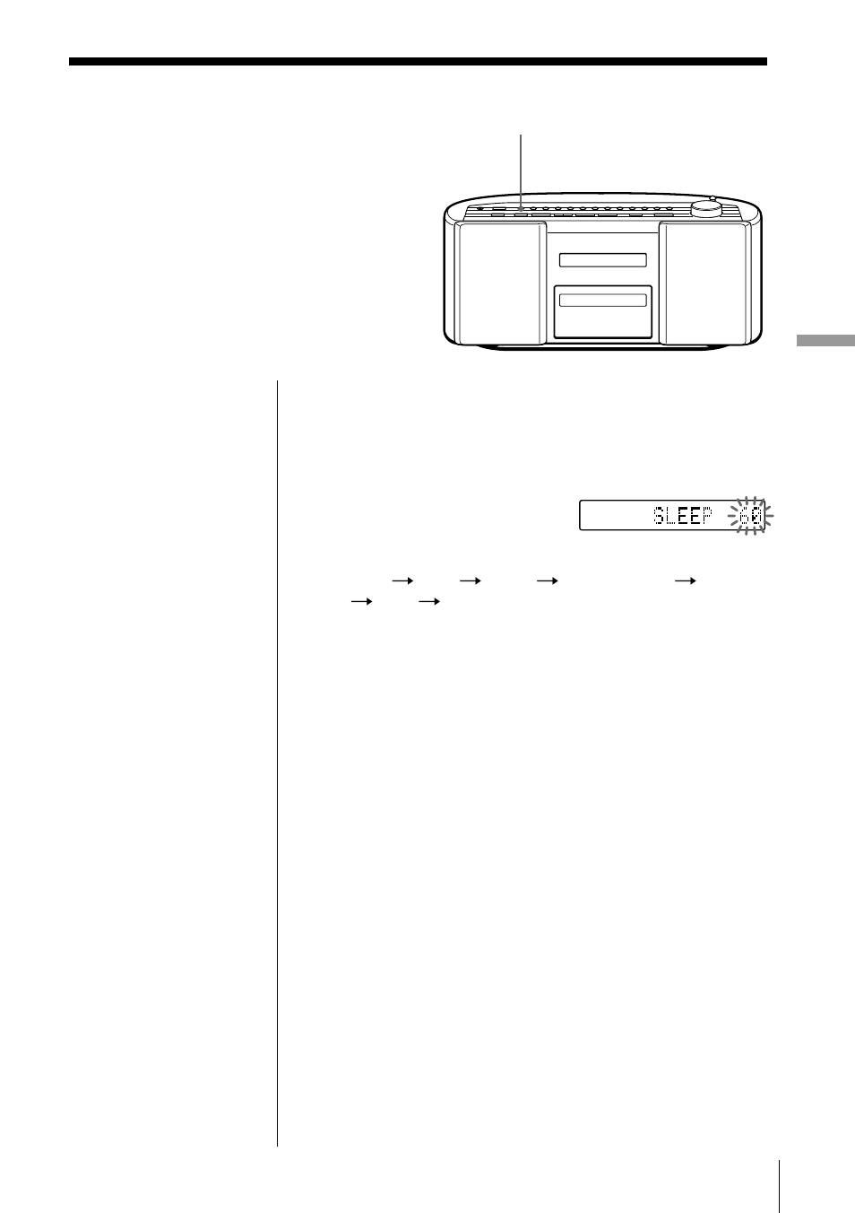 Falling asleep to music | Sony ZS-2000 User Manual | Page 33 / 92