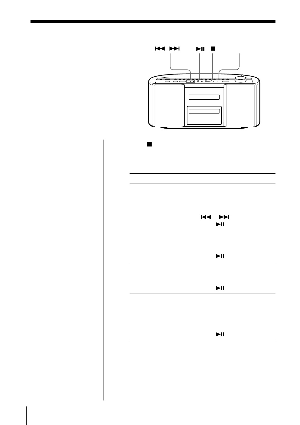 Reproducción de pistas de forma repetida | Sony ZS-2000 User Manual | Page 56 / 92