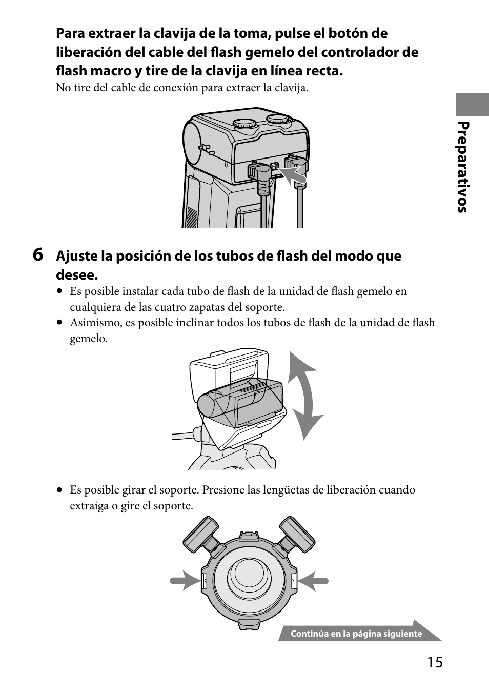 1 pr epar ativ os | Sony HVL-MT24AM User Manual | Page 133 / 294