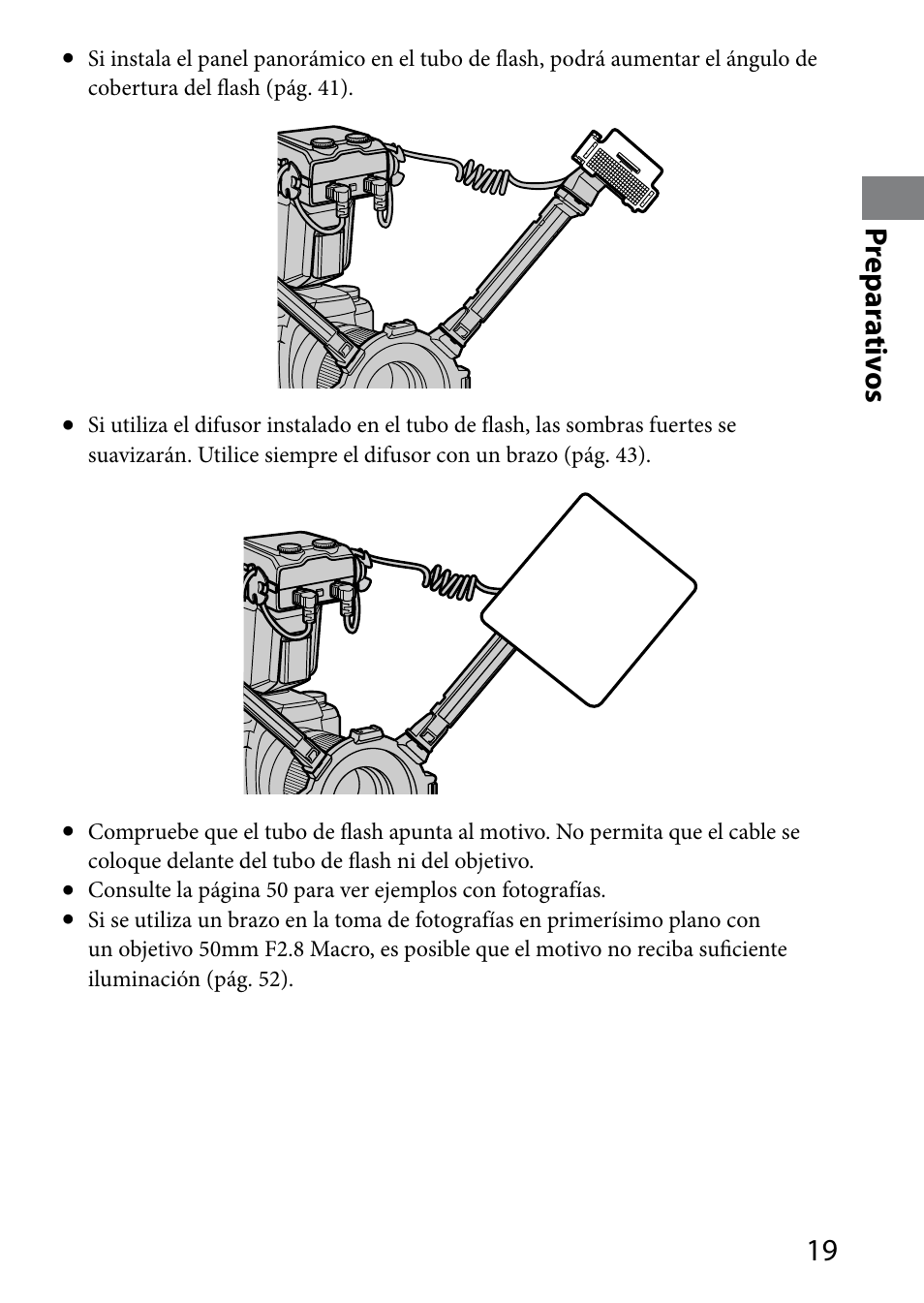 1 pr epar ativ os | Sony HVL-MT24AM User Manual | Page 137 / 294
