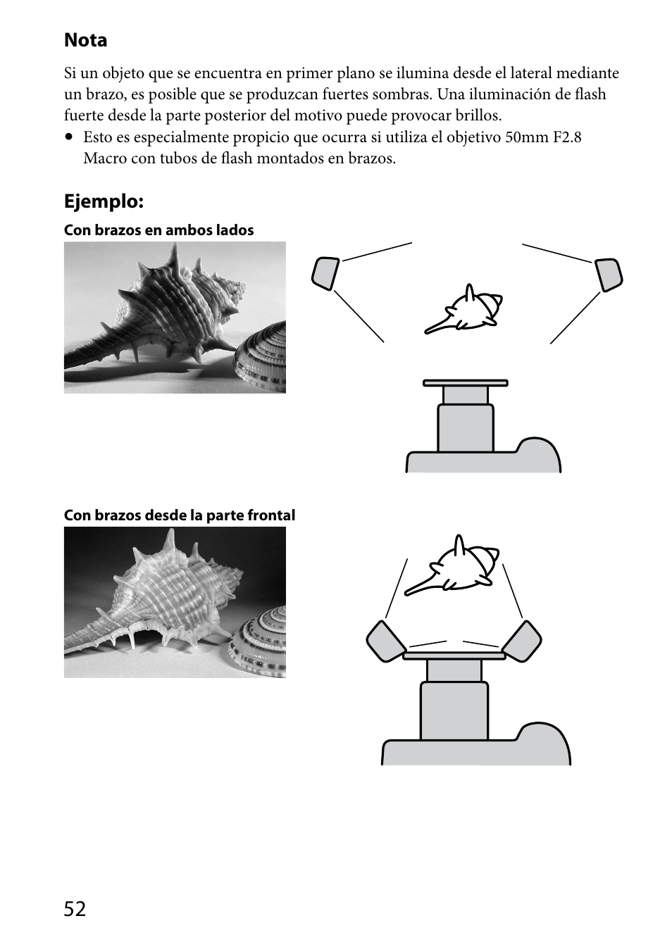 Nota, Ejemplo | Sony HVL-MT24AM User Manual | Page 170 / 294