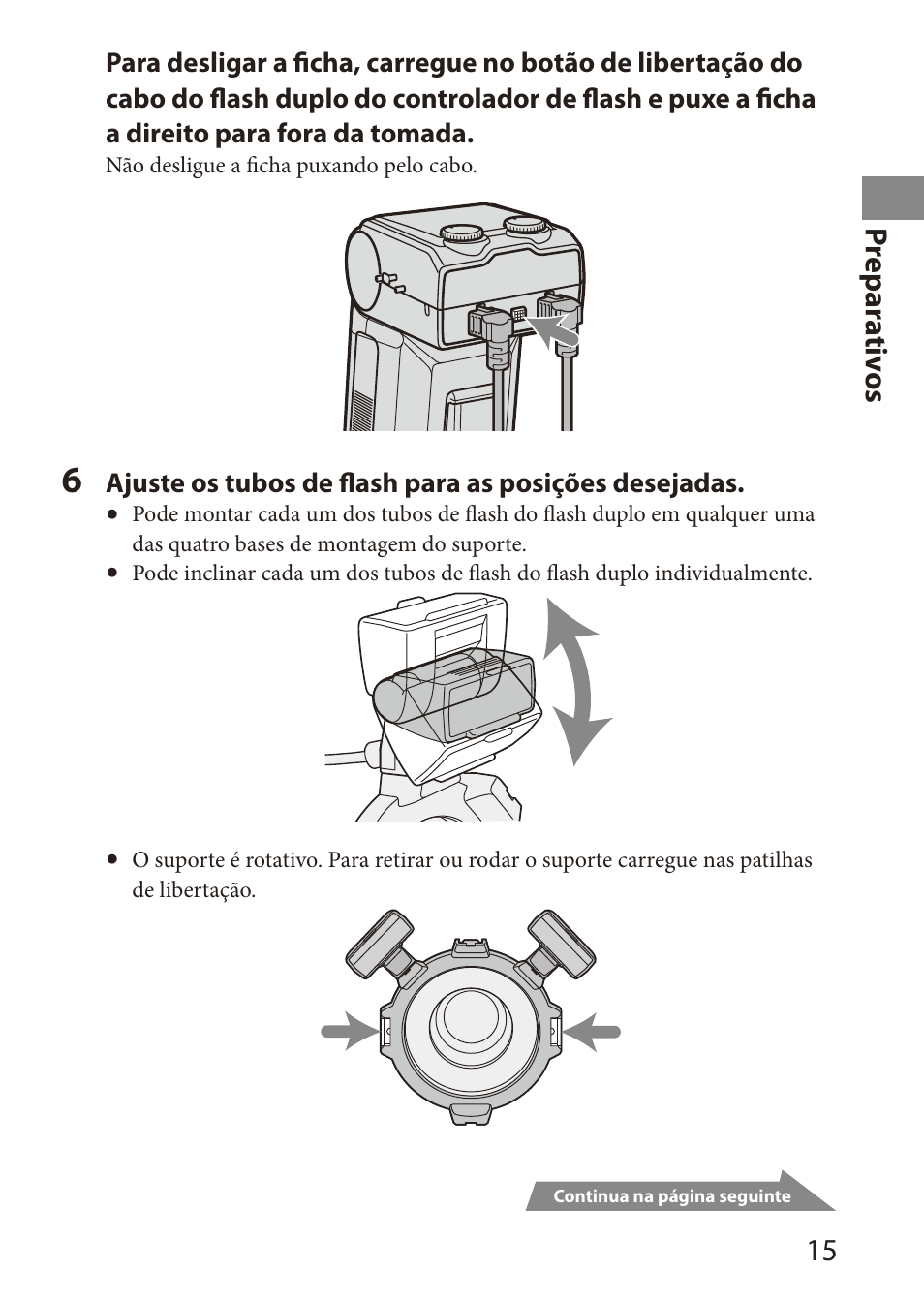 1 pr epar ativ os | Sony HVL-MT24AM User Manual | Page 75 / 294