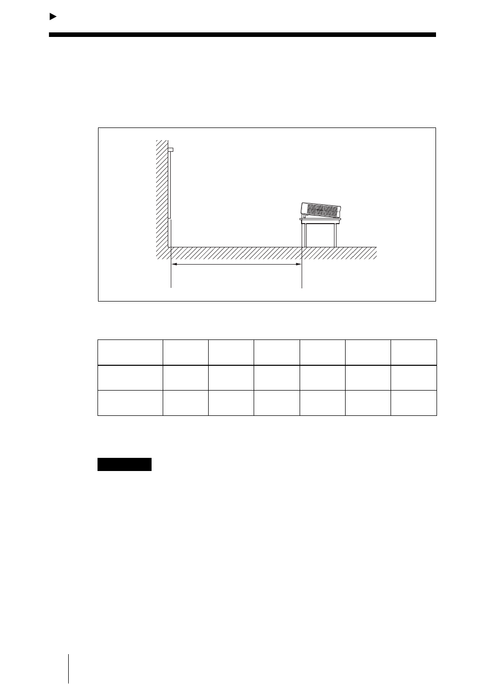 Installation et projection, Installation du projecteur | Sony VPL-ES1 User Manual | Page 66 / 156