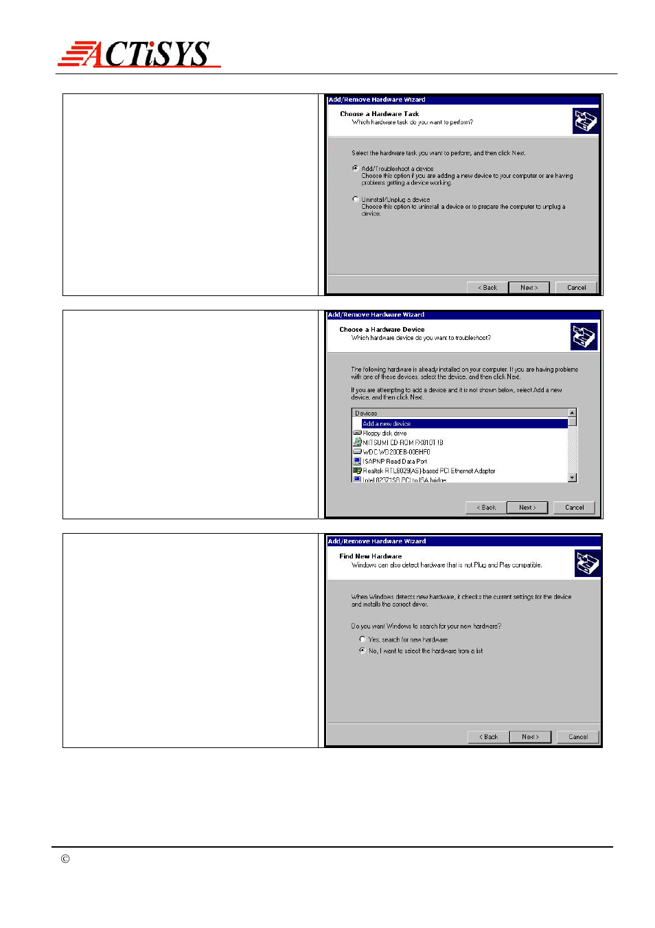 ACTiSYS IrDA PC Adapter ACT-IR220L+/220L/200L User Manual | Page 14 / 37