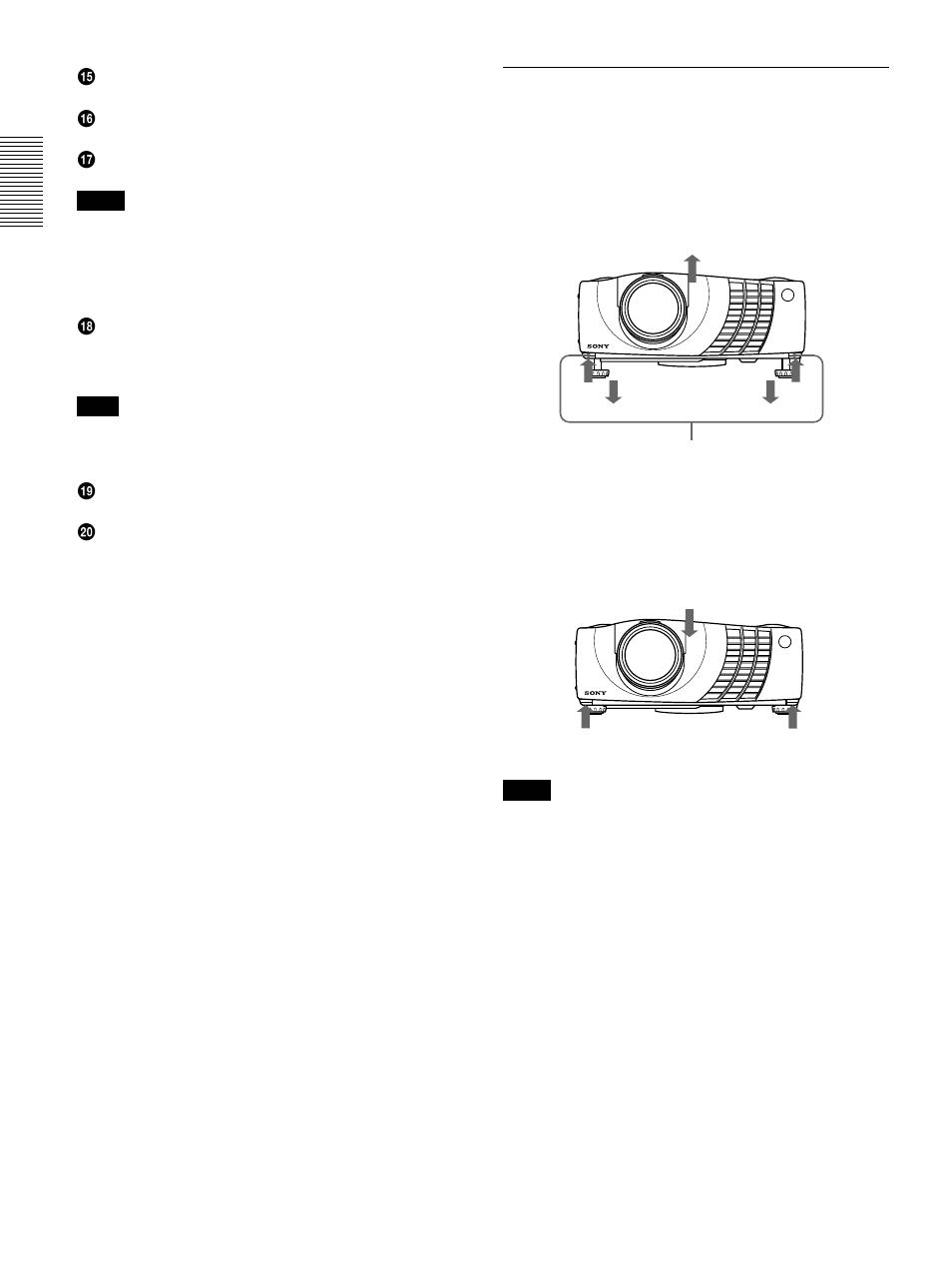 Sony VPL-PX30 User Manual | Page 10 / 124