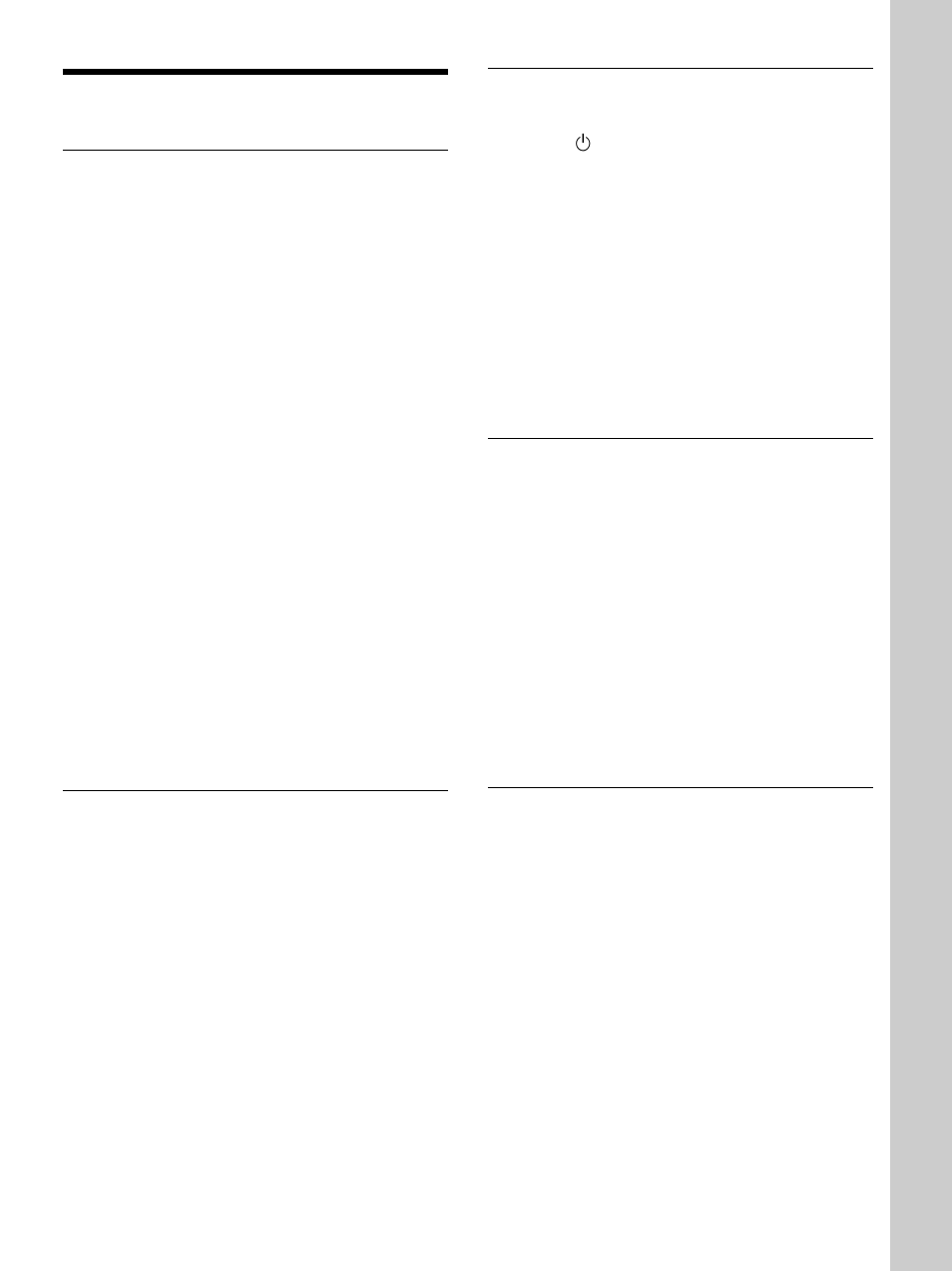 Pr市entation, Pr残autions, Précautions | Présentation | Sony VPL-PX30 User Manual | Page 47 / 124