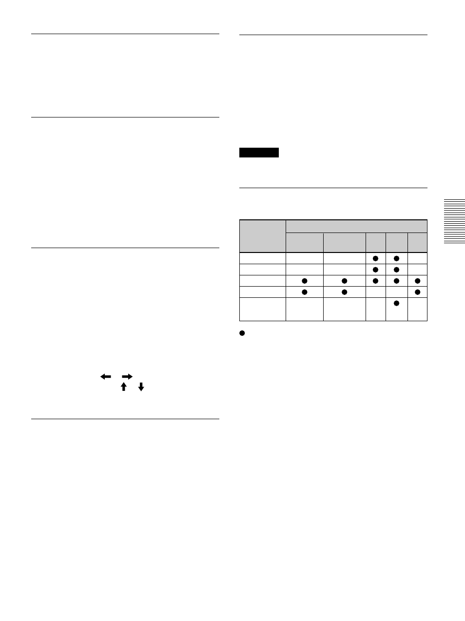 Phase, Ampl h, Depl | Format, Conv freq (convertisseur de balayage) | Sony VPL-PX30 User Manual | Page 65 / 124