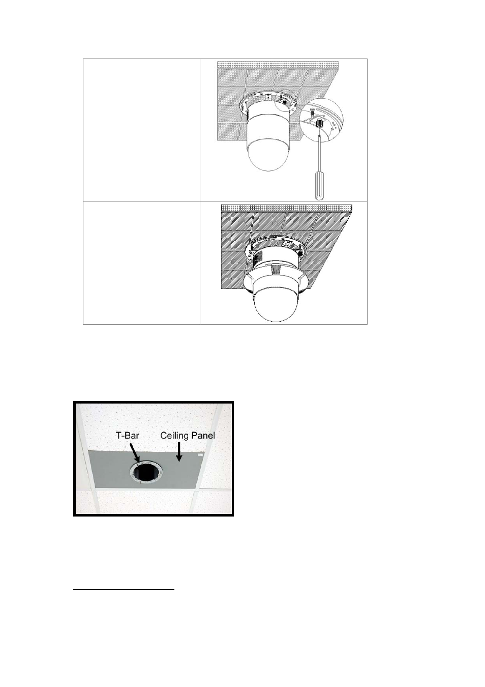 A-4: ceiling panel for in-ceiling mounting | ACTiSYS VER. 061030 CAM-6500 User Manual | Page 28 / 75