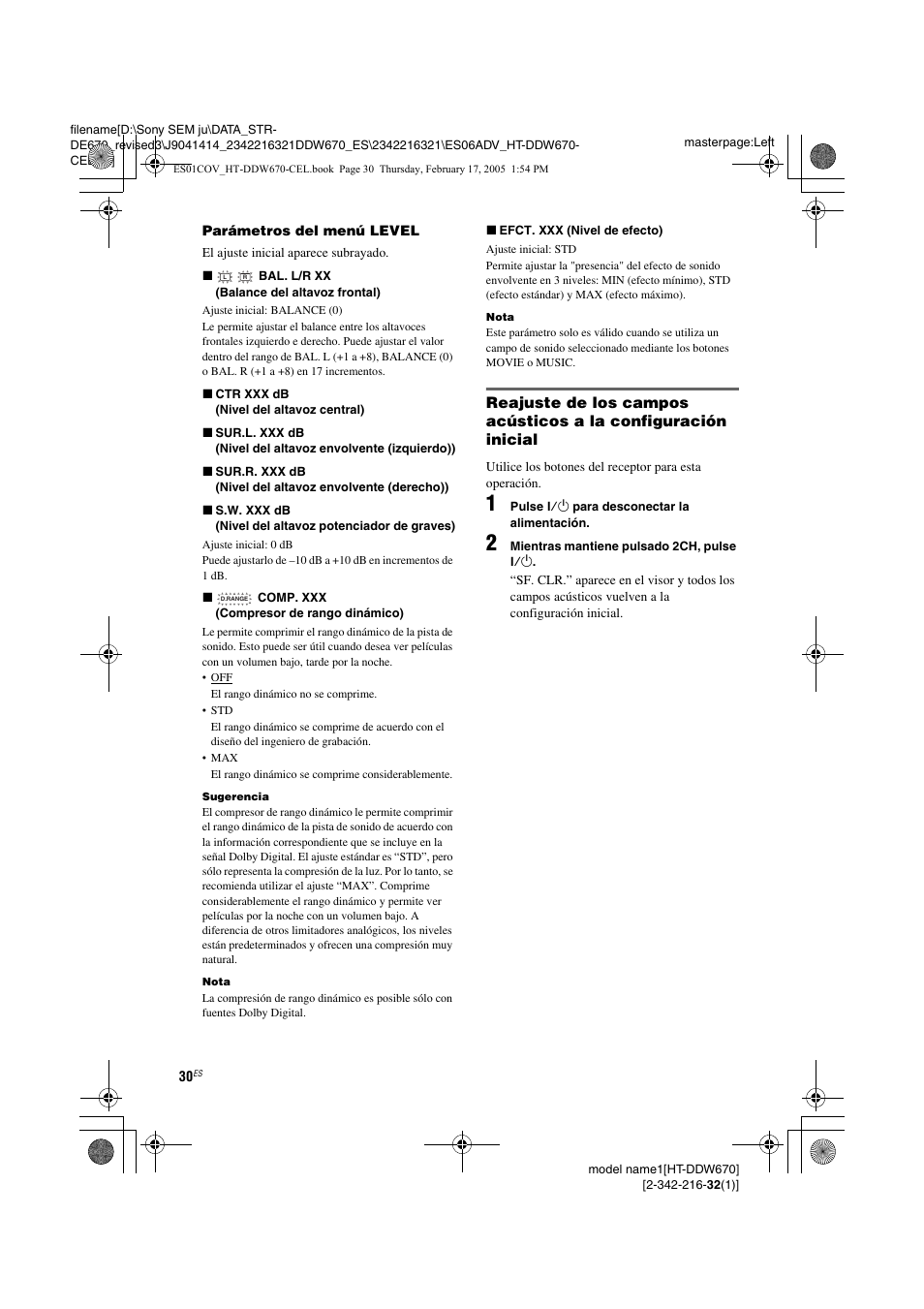 Sony HT-DDW670 User Manual | Page 30 / 48