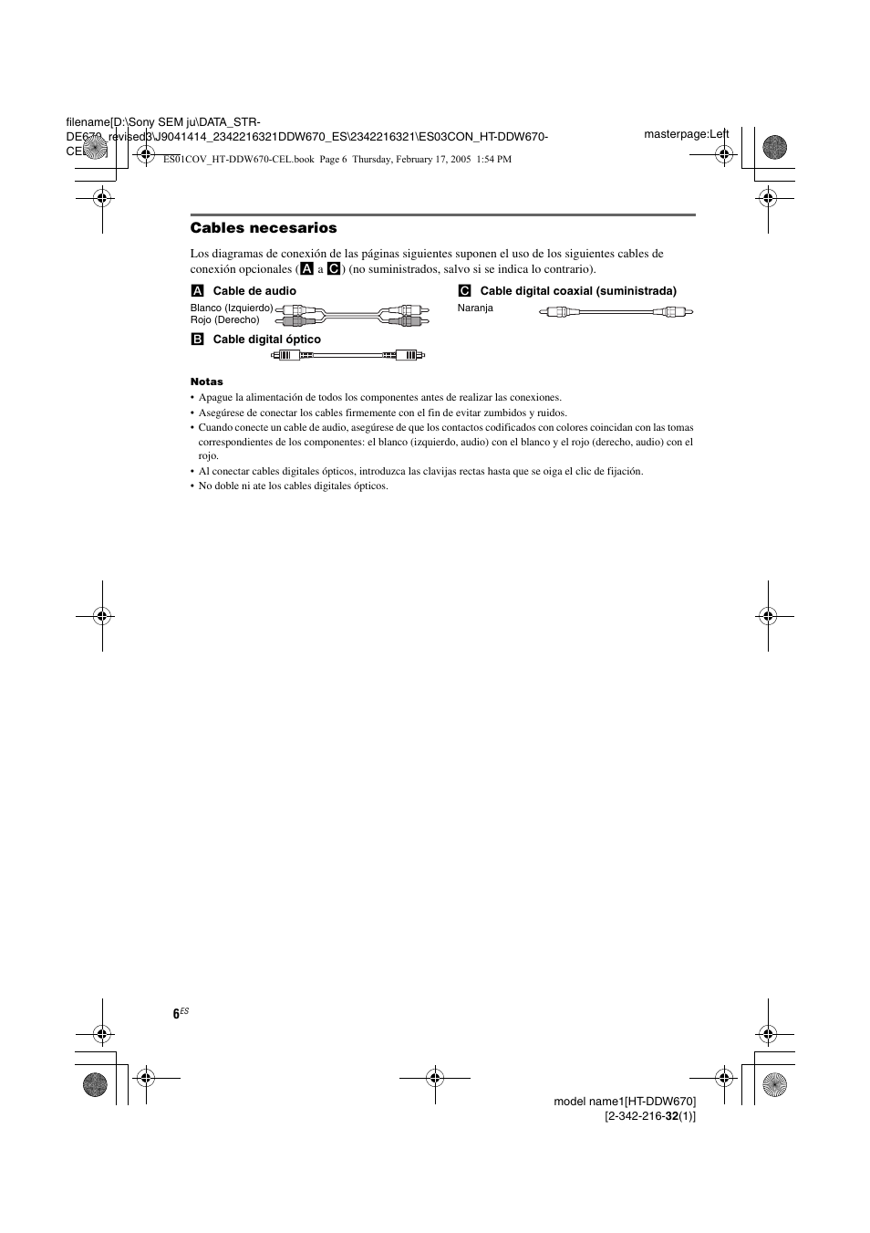 Sony HT-DDW670 User Manual | Page 6 / 48