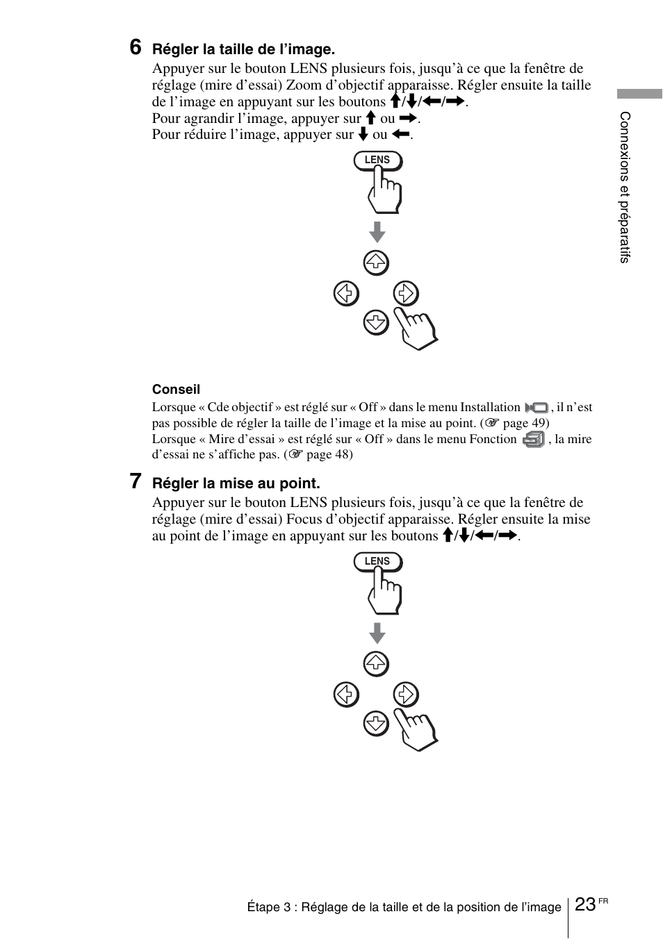 Sony VPL-VW100 User Manual | Page 109 / 259