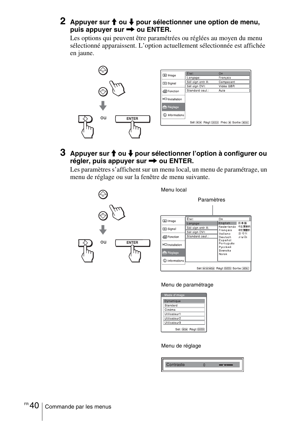 Sony VPL-VW100 User Manual | Page 126 / 259