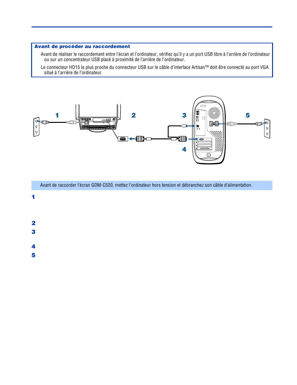 Raccordement de l'artisan™ color reference system | Sony GDM-C520K User Manual | Page 42 / 91
