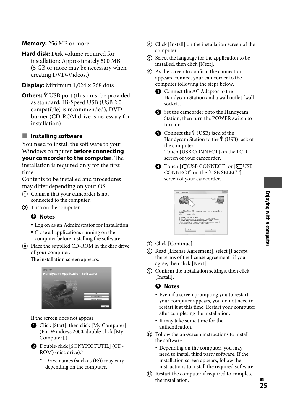 Sony DCR-SR220D User Manual | Page 25 / 64