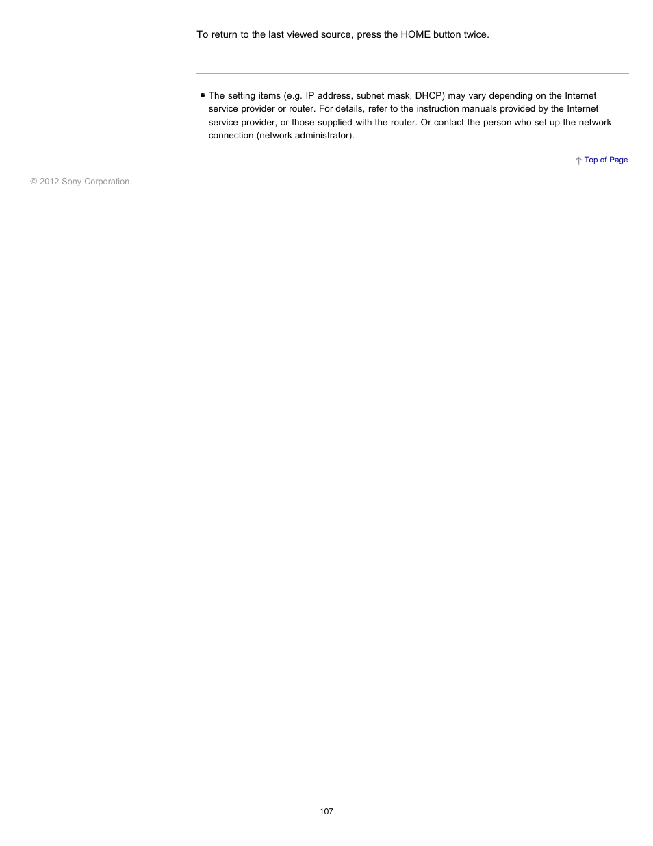 Sony KDL-55HX750 User Manual | Page 107 / 192