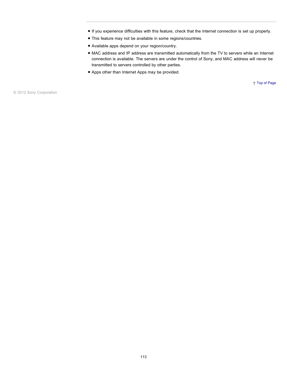 Sony KDL-55HX750 User Manual | Page 113 / 192