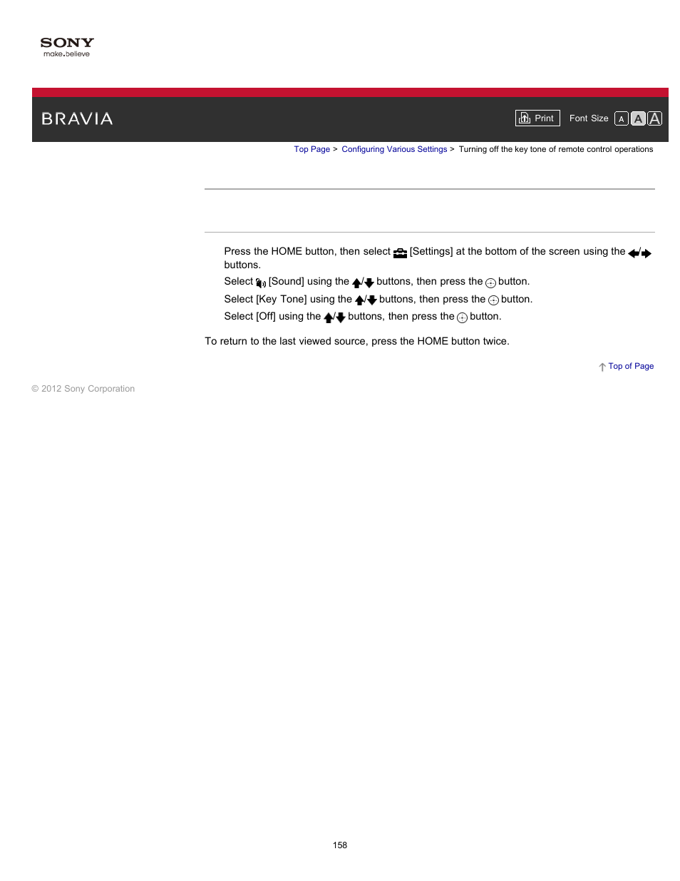 Sony KDL-55HX750 User Manual | Page 158 / 192