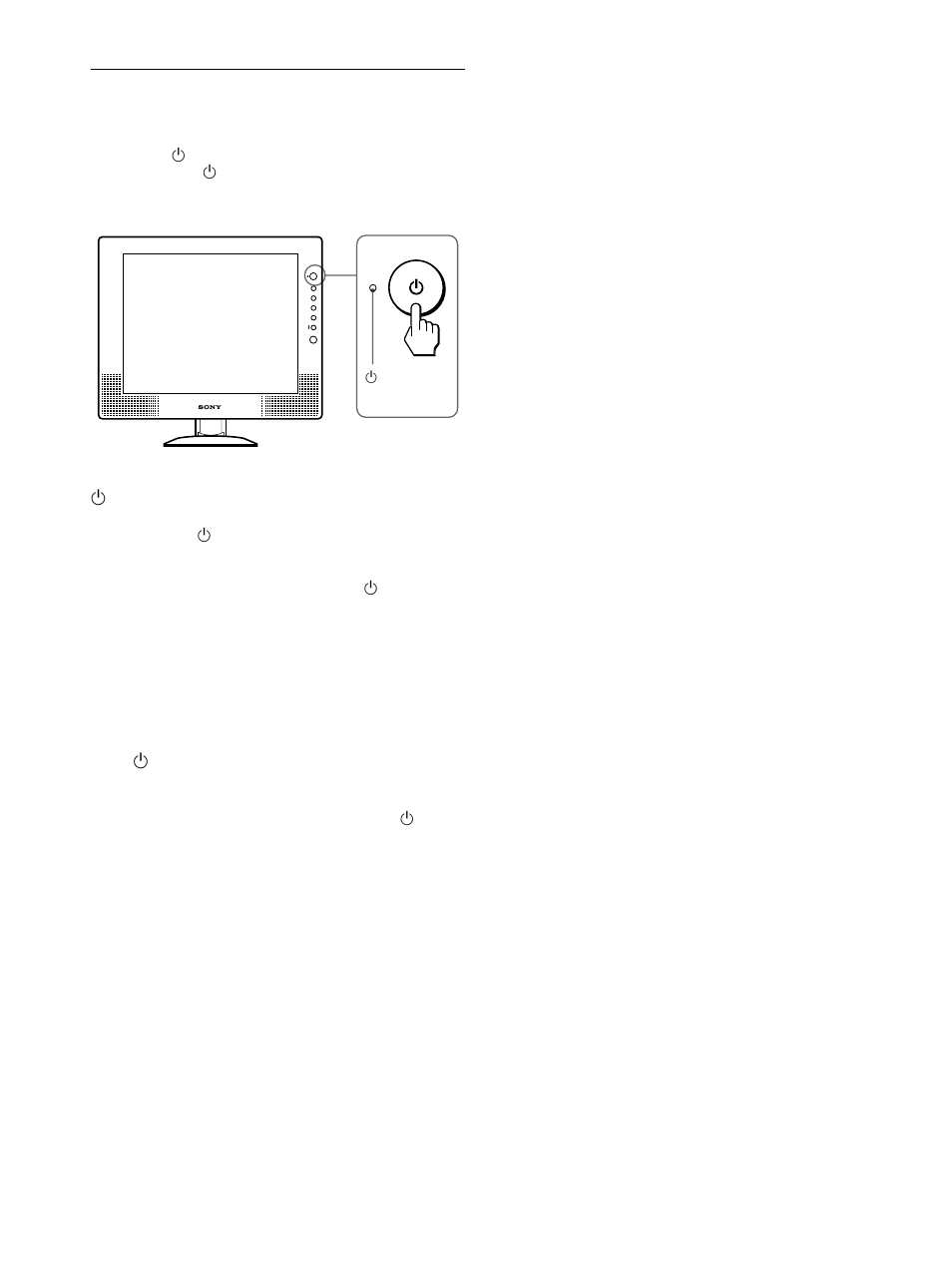Self-diagnosis function, 22 self-diagnosis function | Sony SDM-X72 User Manual | Page 22 / 72