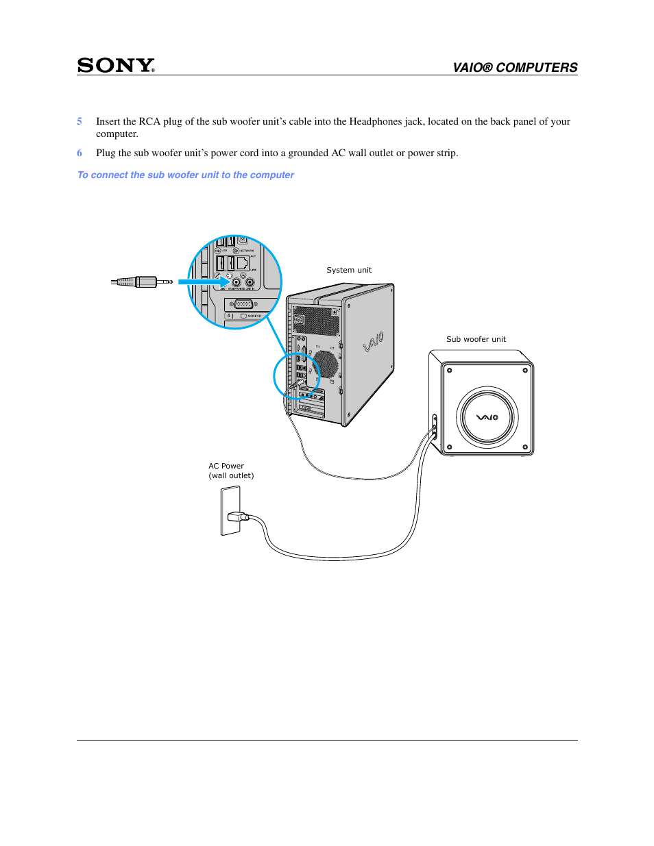 Vaio® computers | Sony PCV-RZ30GN2 User Manual | Page 7 / 9