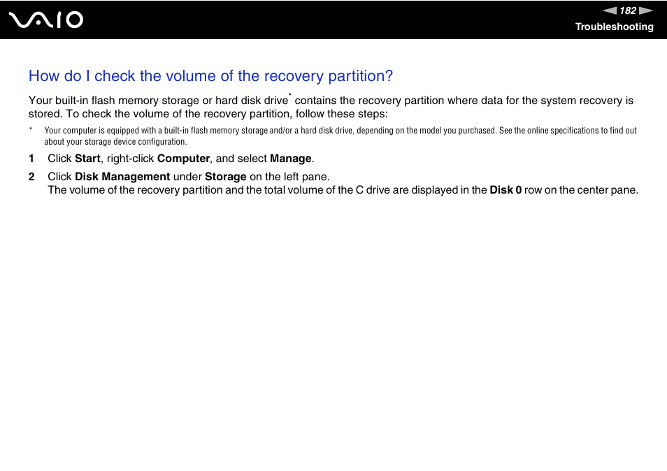 Sony VGN-TZ340NCP User Manual | Page 182 / 238